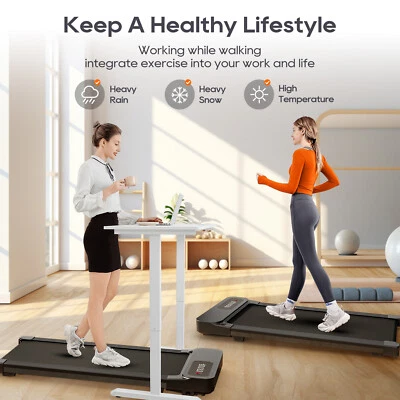 VERPAL Smart Walking Treadmill with Foot-Sensing Speed Control Compact Quiet & Powerful