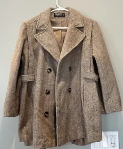 Vintage Wellington Fashions Vestito Cappotto Media Lunghezza Union Retro Jackie O Jacket Med - Foto 1 di 7