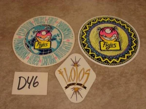 D46 VINTAGE LOT FLOJOS SURFING SURF 3 STICKER - Bild 1 von 1