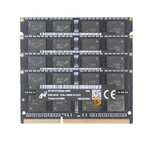 Micron 4x 8GB 2RX8 DDR3L 1866MHz PC3L-14900S 1.35V SO-DIMM Laptop Memory RAM ^Y - Picture 1 of 6