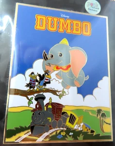 Disney Pin Pink ala Mode Cute Movie Poster Dumbo 3" LE 300 - Picture 1 of 3
