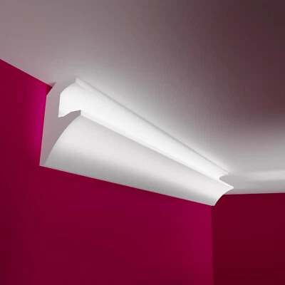 Barre en stuc ELHARE bande LED profils lumineux mur éclairage indirect profil... - Photo 1/4