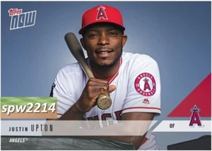 2018 Topps Now Road to Opening Day Justin Upton (from Angels set) - Picture 1 of 1