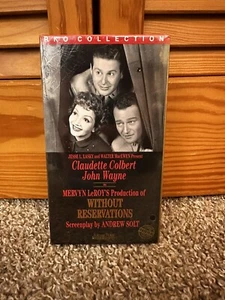 Without Reservations NEW VHS Movie - Imagen 1 de 2