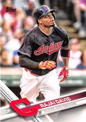 2017 Topps #239 Rajai Davis NM-MT Indians ID:15110 - Image 1 of 2