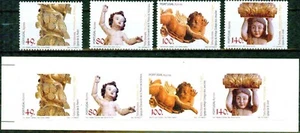 PORTUGAL(AZORES)-1997 –CARVED WORKS FROM ALTAR PIECES & BOOKLET– VF** - Foto 1 di 2