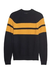Banana Republic XXS Kevin Love luftgesponnen marineblau gestreifter Pullover, XXS #362549 118 $ - Bild 1 von 4