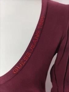 GUESS, Damen Bluse mit Glitzer Steine, Gr. S - M, NEUWERT - Bild 1 von 7