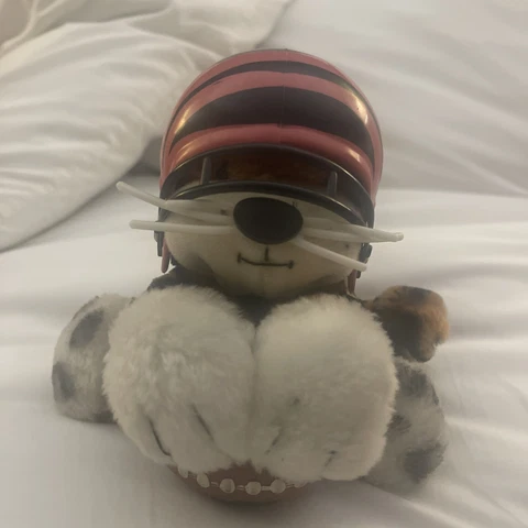 Vintage Cincinnati Bengals NFL Huddles 10” Plush Mascot Doll Tudor Games 1983 Cover