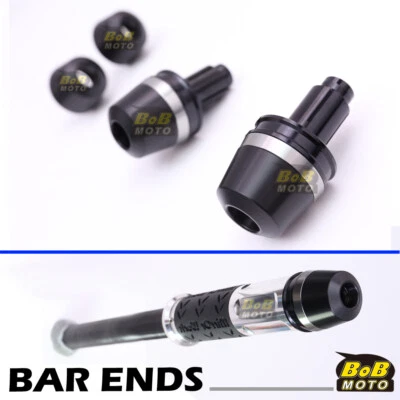 Para Honda CTX 700 N 13-16 15 14 PLATA Barra Extremos Cúpula Foto 1 de 3