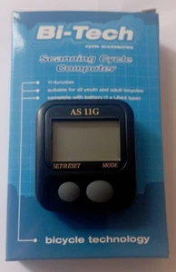 Bi-Tech Cycle Computer 11 Function Wired - Picture 1 of 6