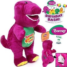 32Cm Singing Barney Doll Soft Doll Plush Kids Baby Talking Toy Stuffed Animals