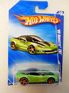 Hot Wheels Faster Than Ever '09 Corvette ZR1 09/10 2009 NIP - Picture 1 of 3