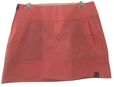 Falda Under Armour Mujer Rip Tide MTN Golf Tenis Deportes Atlético Rosa Talla 6 Foto 1 de 4