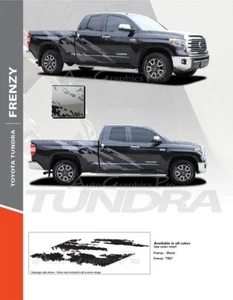 2014-2021 Toyota Tundra Decals FRENZY Side Door Body Graphics 3M Vinyl Stripes - Picture 1 of 6
