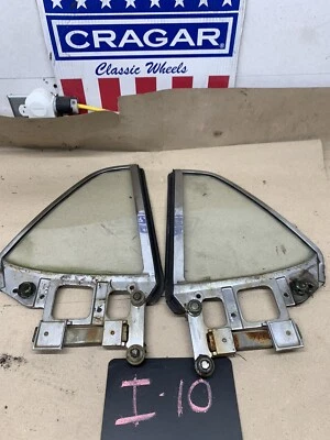 Mercury Cougar 1967 1968 cuarto de vidrio ventanas transparentes 67 68 Project XR7 cupé fabricante original Foto 1 de 4