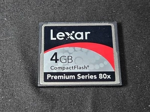 Lexar Premium 80x 4GB CF Card CompactFlash - Picture 1 of 2