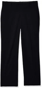 Calvin Klein Boys Flat-Front Bi-Stretch Dress Pant, Straight Leg Fit & Hemmed - Picture 1 of 4