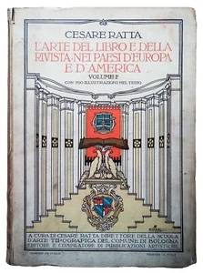 Ratta, Césare - L’Arte del Libro e della Rivista nei Paesi d’Europa e d’America - Picture 1 of 6