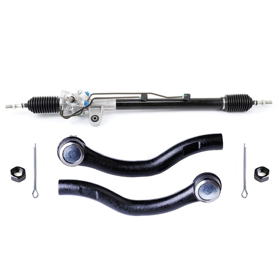 Power Steering Rack and Pinion Assembly + Outer Tie Rod Links For Acura 2.4L - Image 1 of 4