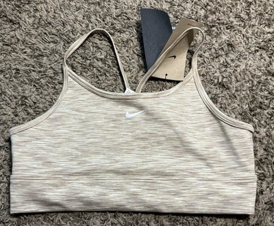 Новый Nike Dri-Fit Kids молодежи коричневый тренировочный бюстгальтер Athletic Sports бюстгальтер (дети XL) - Изображение 1 из 2