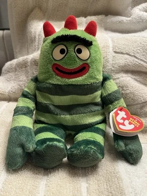 TY Beanie Baby BROBEE YO GABBA GABBA новый с ценниками редкая - Изображение 1 из 4