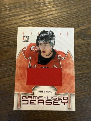 2007-08 In The Game O Canada #GUJ-57 James Neal Game-Used Jerseys - Image 1 of 2