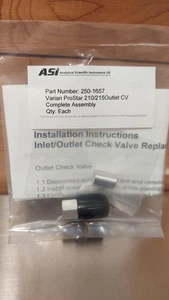 Outlet Check Valve Assembly, Varian PrepStar SD-1, 500 & 800 mL/min. - Picture 1 of 3