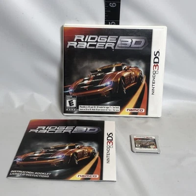Ridge Racer 3D(任天堂 3DS)全新带盒已测试 — 第 1/4 张图片