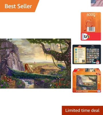 Spiele 6000 Piece Lion King Return to Pride Rock Puzzle - Image 1 of 4