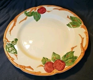 Franciscan Apple 10 5/8" Dinner Plate Set Vintage 1949-1953 Mark - Picture 1 of 2