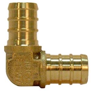 SharkBite UC248LFA Lead-Free 80 PSI Bronze Elbow 1/2 Dia. in. PEX - Picture 1 of 1