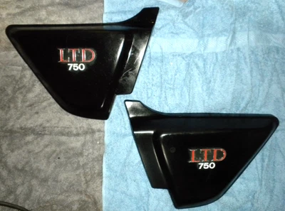 KAWASAKI KZ750 1980 KZ 750H LTD JUEGO DE CUBIERTAS LATERALES KZ750 LTD Foto 1 de 4