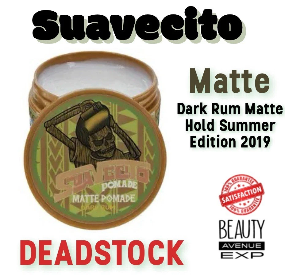 *LAST ONE* Suavecito Pomade Dark Rum Matte Hold Summer Edition 2019 - Image 1 of 1