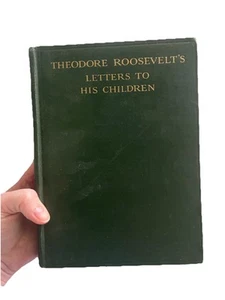 Theodore Roosevelt Letters to his Children Book Blue Bishop 1919 HC - Imagen 1 de 10