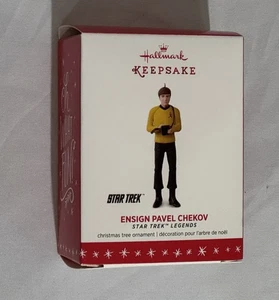 Hallmark Keepsake Ornamento Star Trek Legends Ensign Pavel Chekov 2016 Nuevo En Caja - Imagen 1 de 1