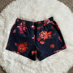 J. Crew Shorts Linen Cotton Pull On Pockets Floral Womens Size 2 - Picture 1 of 5