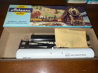 Athearn HO Scale Kit#1529 ACF INDUSTRIES 62’ Tank Car AMPX 58 NOS - Image 1 of 3