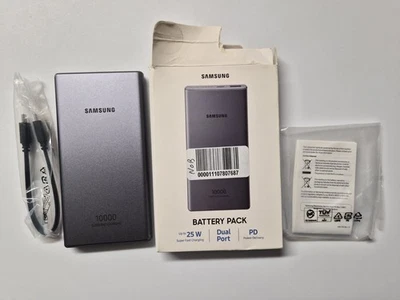 Batería Samsung EB-P3300XJEGUS 25W Doble Puerto PD 10000mAh Plateada Foto 1 de 4