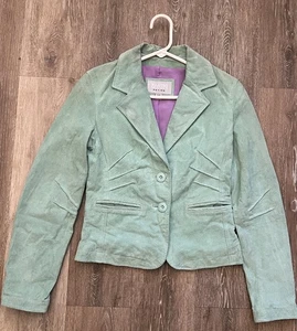 Abrigo chaqueta para mujer Wilson’s Leather Brand Seafoam verde talla XS - Imagen 1 de 6