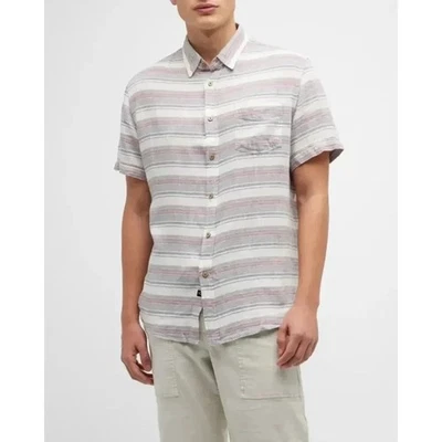 Rails Carson Striped Linen Blend Shirt size Medium - Image 1 of 4