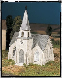 Bachmann O Plasticville USA Classic Kits Cathedral 45981 - Picture 1 of 1