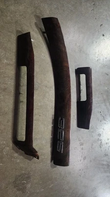 BMW 325i 325ci 325xi 330ci 330xi 2001-2005 panel de moldura exterior de grano de madera Foto 1 de 4