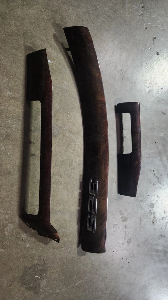 2001-2005 BMW 325i 325ci 325xi 330ci 330xi PAINEL EXTERNO DE ACABAMENTO DE GRÃO DE MADEIRA - Imagem 1 de 4