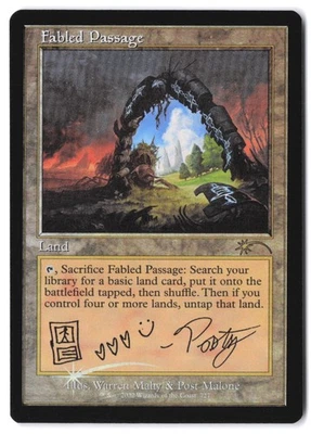 Fabled Passage (Post Malone) 727 SLD MTG NM Foil - Image 1 of 2