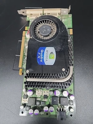 NVIDIA QUADRO FX 3450 256MB GDDR3 PCI-E DVI Video Card - Image 1 of 4