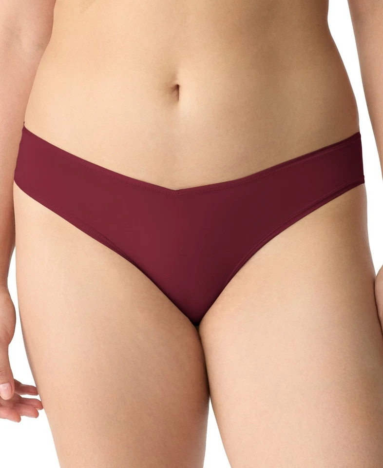 Gap Women's Super Stretch Bikini Underwear Solid Comfort Cabernet M