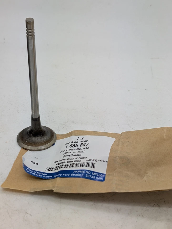 1 x New Genuine Ford Fiesta B-Max Focus 1.5 1.6 TDCi Diesel Inlet valve 1685847 - Image 1 of 1