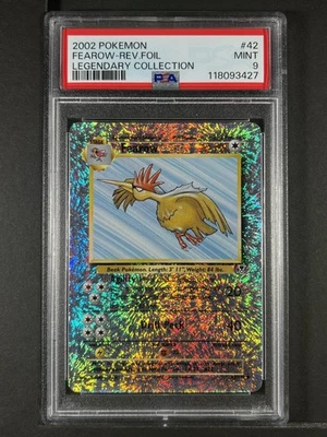 Fearow Reverse Foil #42 2002 Pokemon Legendary Collection PSA 9 250001 - Image 1 of 2