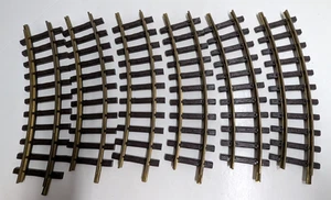 Set of 6 LGB G gauge 1100 curved track r600 - Picture 1 of 3